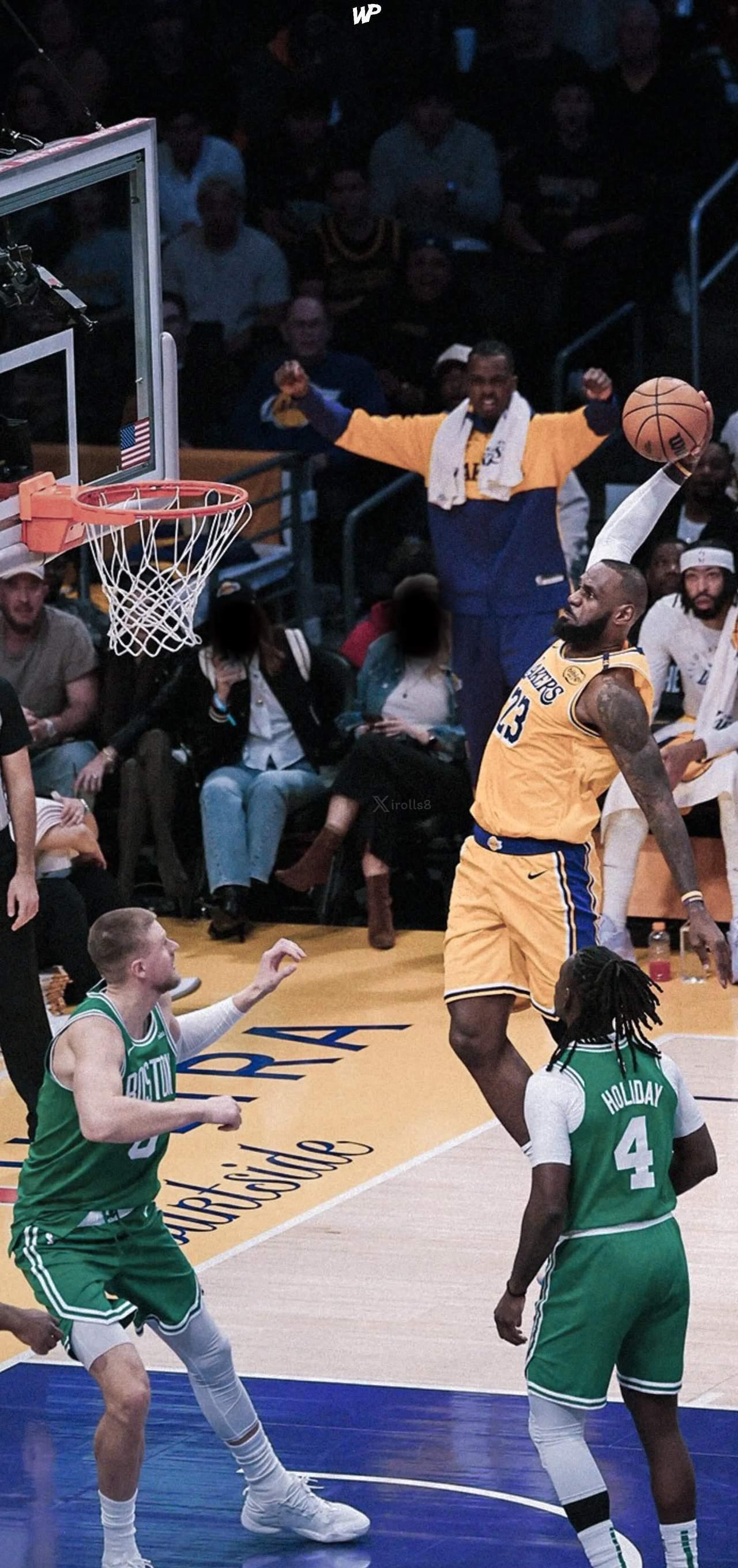 湖人再胜凯尔特人,詹姆斯砍下分 湖人再胜凯尔特人,詹姆斯砍下分