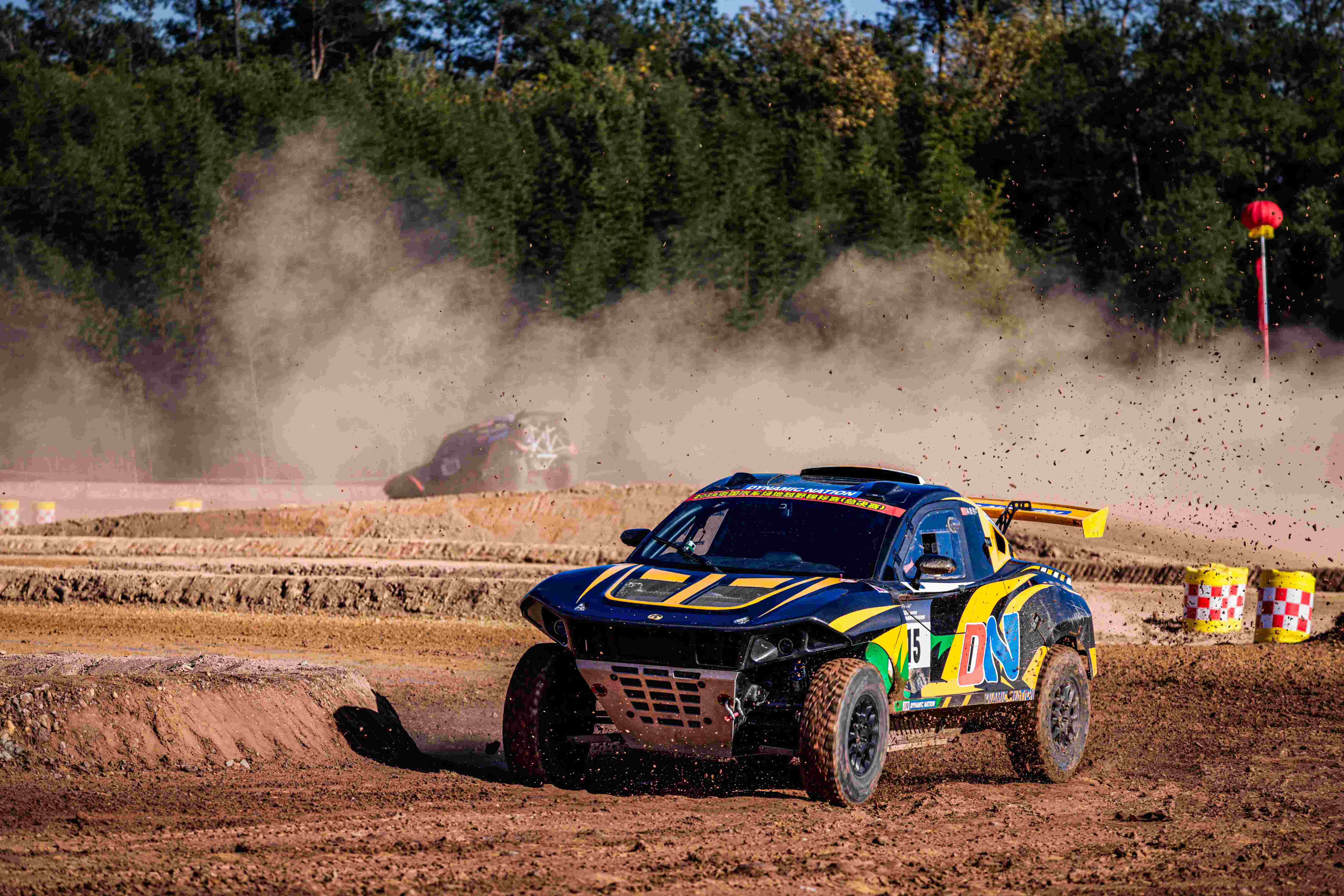 一场比赛中爆发了激烈的角逐