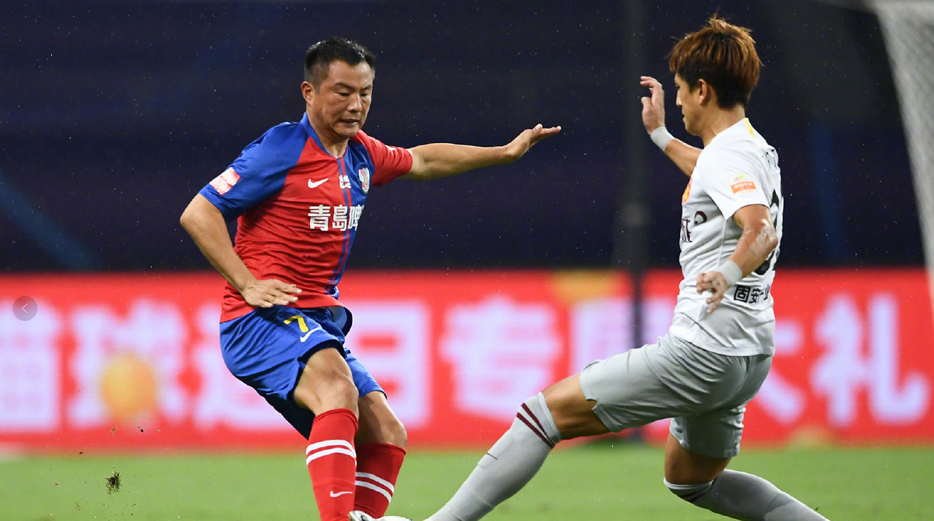 关于青岛黄海屡建功勋，击败天津泰达的信息